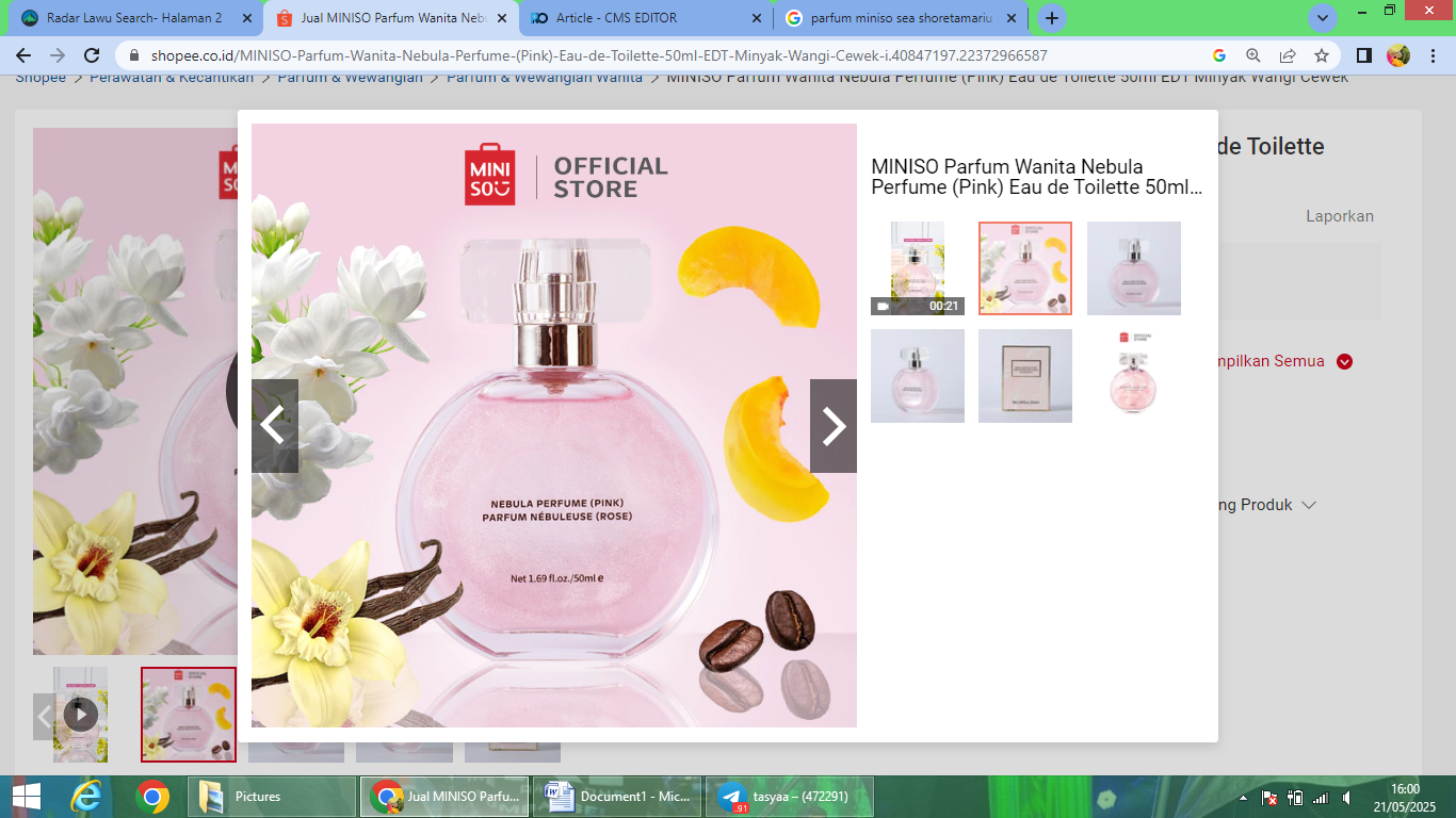 Rekomendasi parfum dengan aroma ala disney princess.