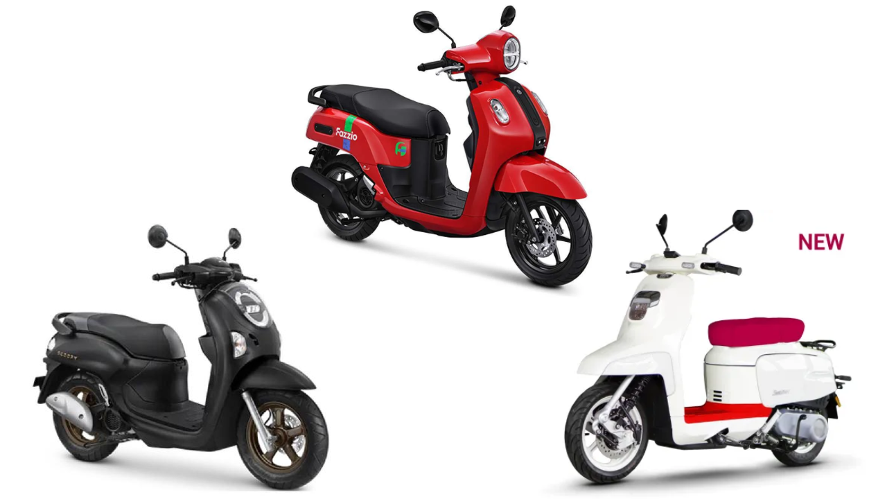 Swiftbee hadir dengan gaya nyentrik dan fitur modern. Siap bersaing dengan Scoopy dan Fazzio di segmen skutik retro.