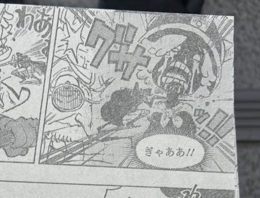 Gaban melihat masa depan Colon mati di baca komik One Piece 1149 RAW.