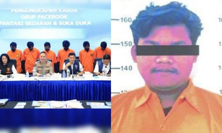 Jomblo pendiam pembuat Grup Fantasi Sedarah ditangkap, ternyata simpan ratusan konten dewasa di HP.