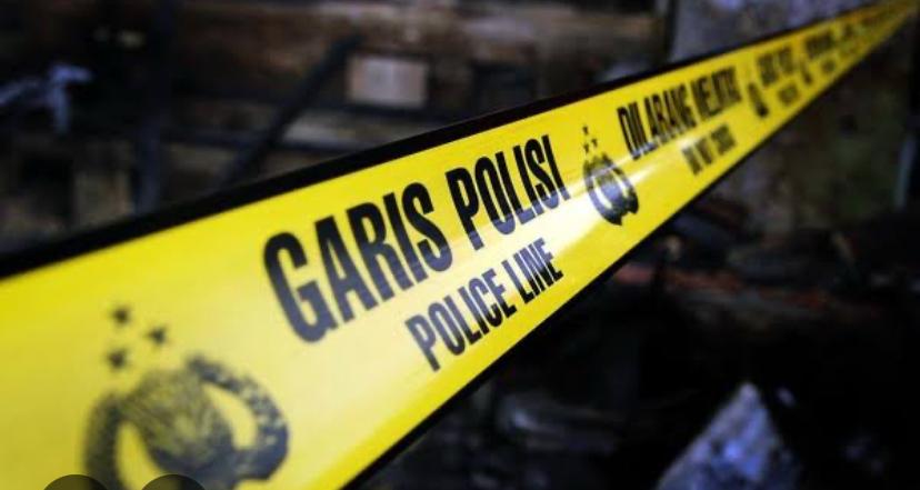 Ilustrasi garis polisi