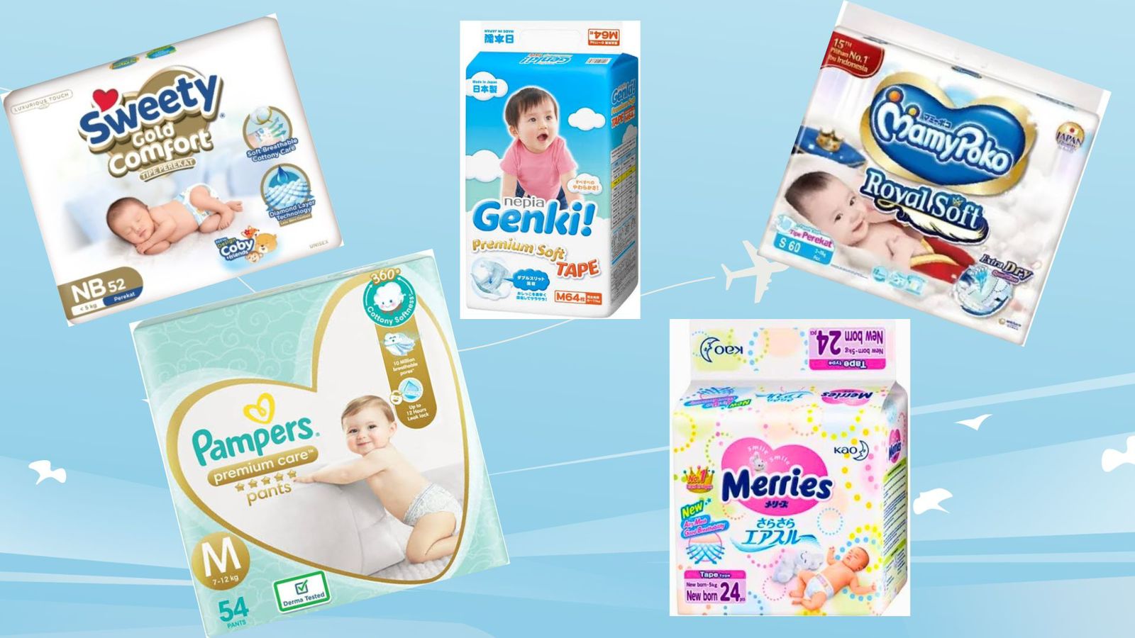 Nyari popok bayi yang nyaman dan anti drama? Ini rekomendasi popok perekat premium paling dicari tahun 2025!
