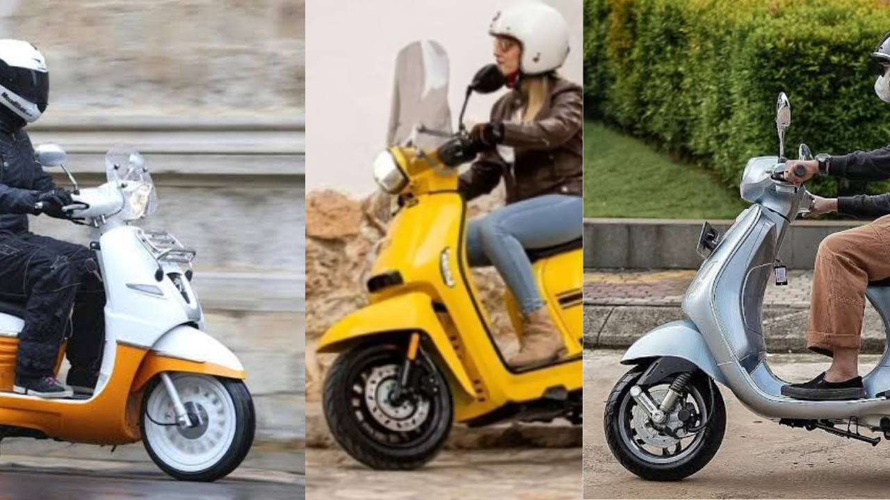 Peugeot Django paling bertenaga, Vespa LX lebih smooth, Lambretta ada di tengah-tengah.