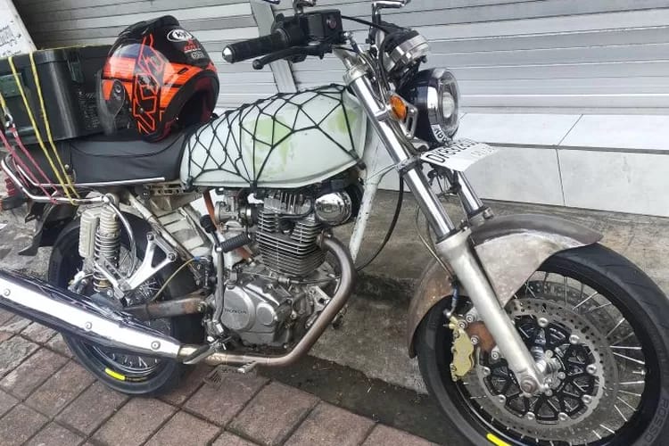 Honda GL Pro konsep modifikasi