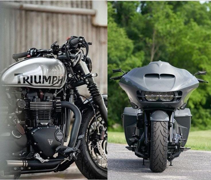 Triumph Bonneville Bobber Vs Harley Davidson