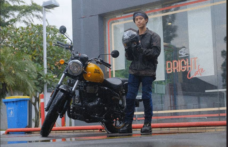 (Ilustrasi) Royal Enfield Meteor 350.