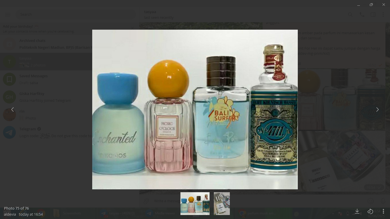 Rekomendasi parfum aroma citrus dengan harga Rp 100 ribuan.