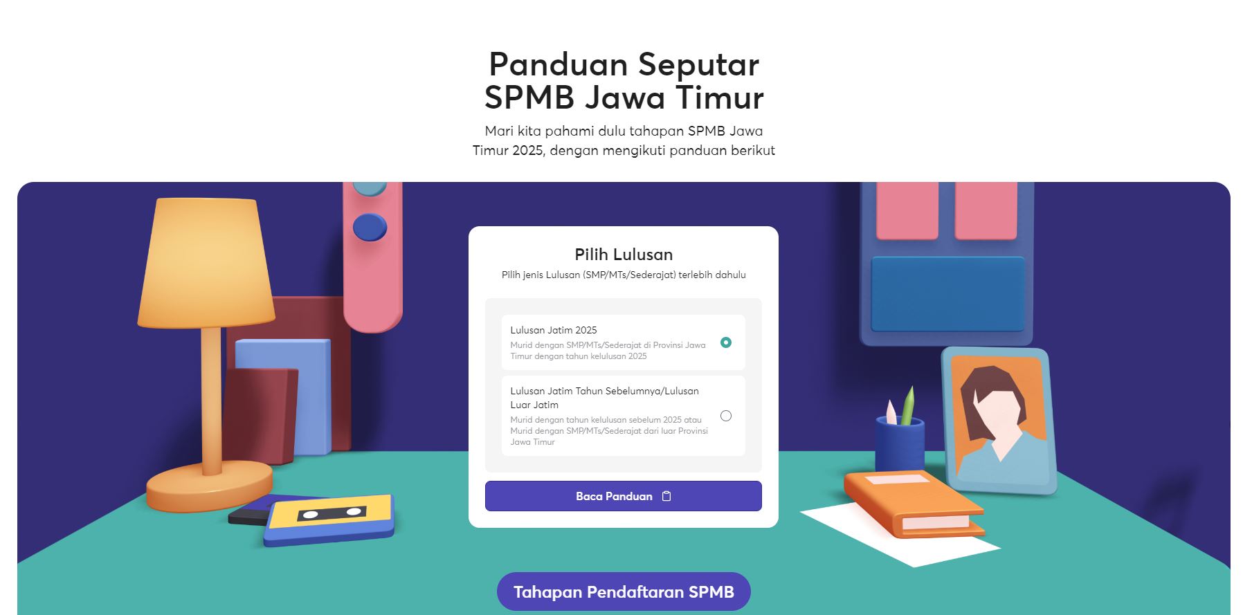 Jadwal lengkap pendaftaran SMPB Jatim 2025.