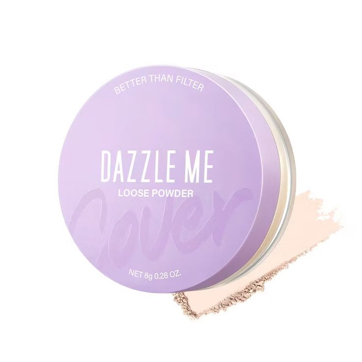 Ilustrasi Loose powder atau bedak tabur