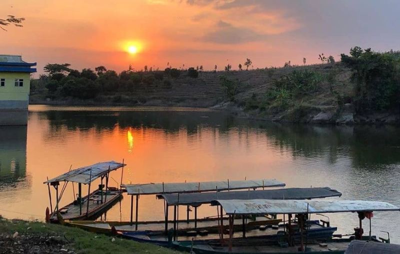 Waduk Sangiran Ngawi.
