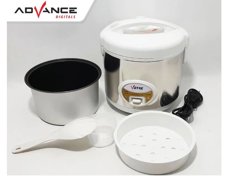 Ilustrasi rekomendasi rice cooker stainless steel murah salah satunya Advance.