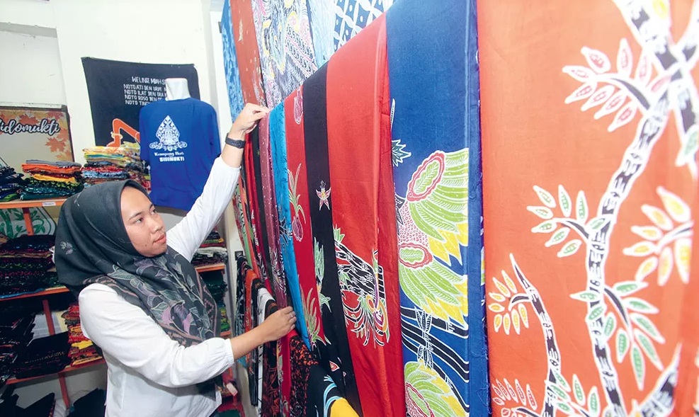 Motif batik khas Magetan penuh cerita dan sarat makna.