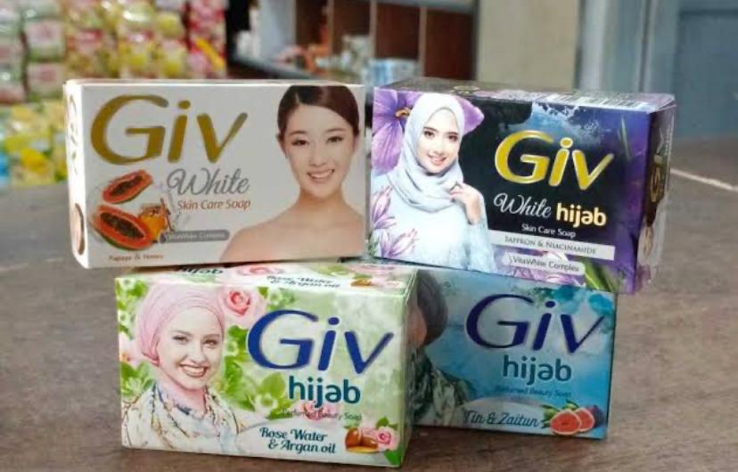 Ilustrasi sabun giv