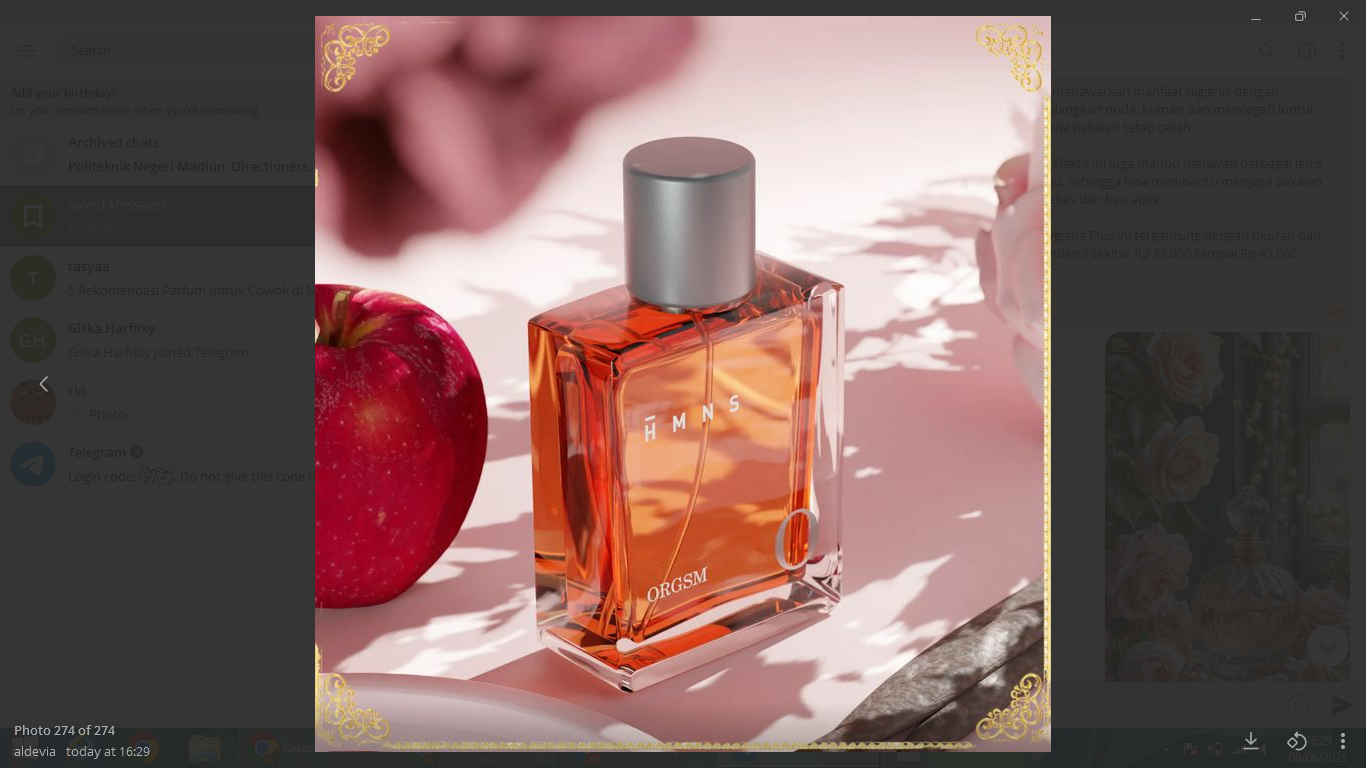 Ilustrasi parfum