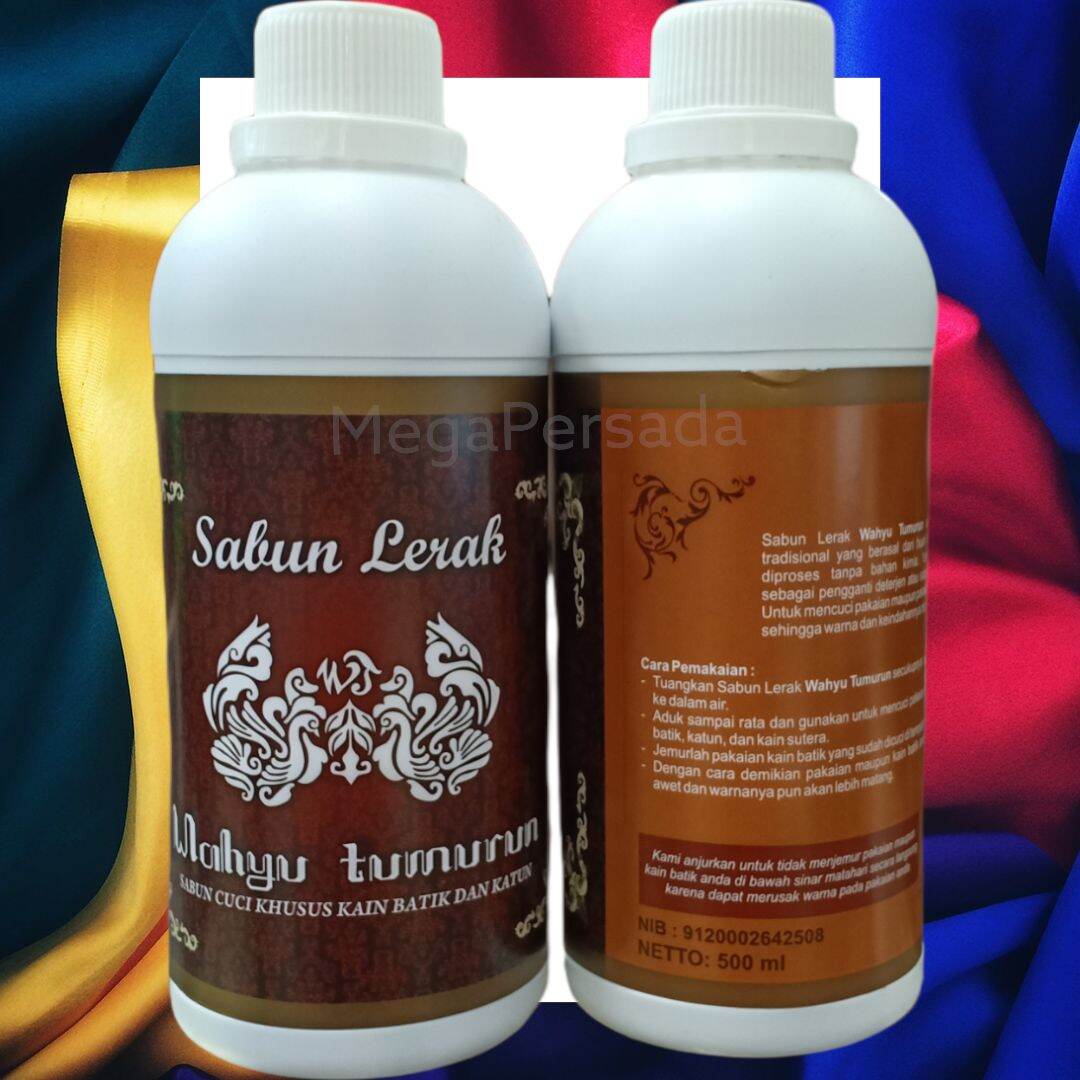 Sabun Khusus untuk Kain Batik agar Warna Tetap Awet dan tidak Pudar.