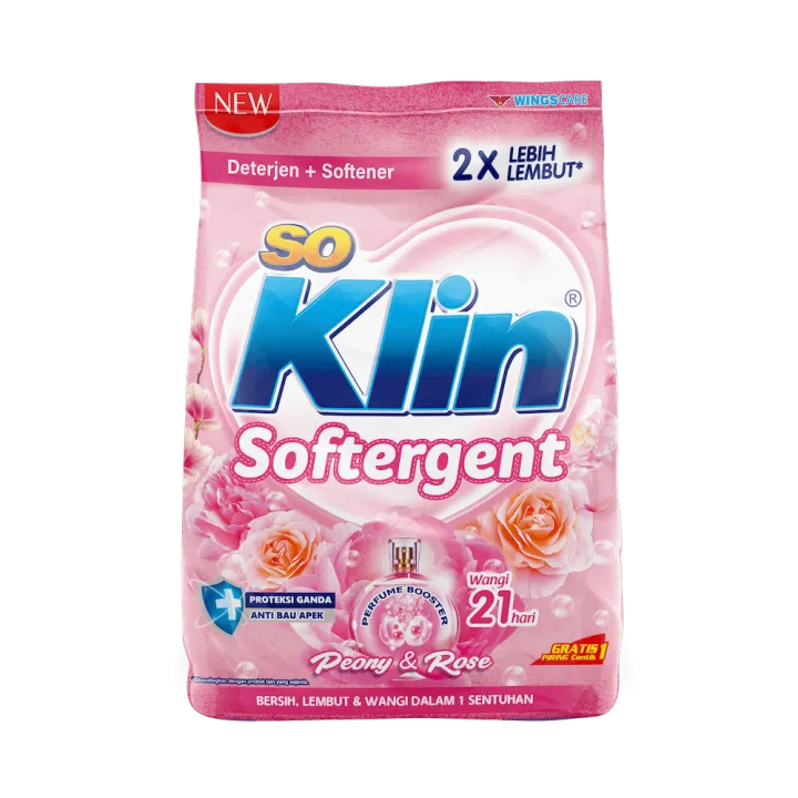 sabun deterjen yang mengandung pewangi sintetis kuat.