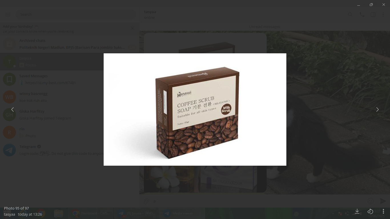 Rekomendasi sabun mandi yang mengandung kopi.