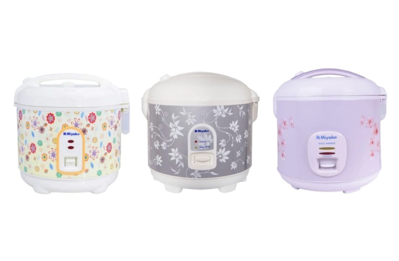 Ilustrasi rekomendasi rice cooker Miyako hewat listrik.