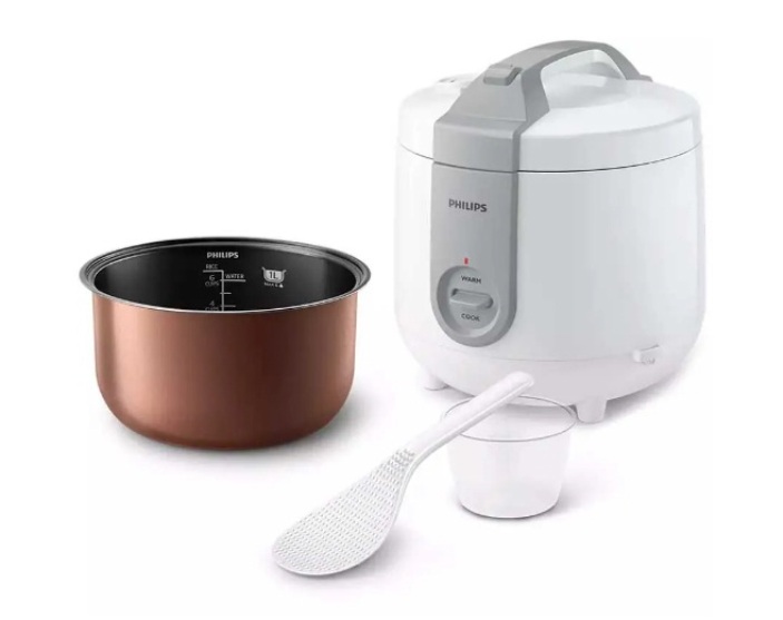 Ilustrasi rekomendasi rice cooker Philips terbaik.