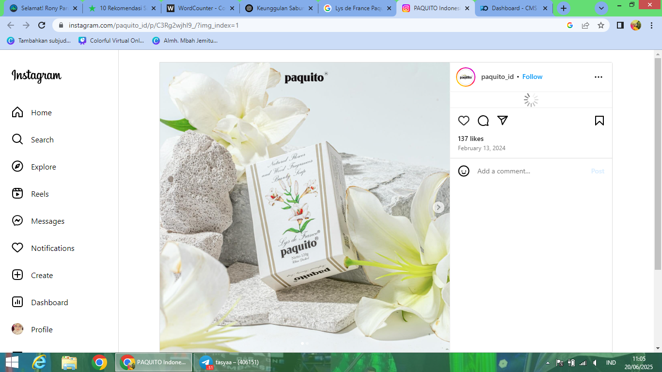 Sabun mandi yang harang irang tahu padahal banyak manfat.