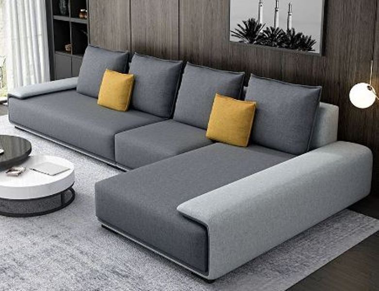 Sofa minimalis.