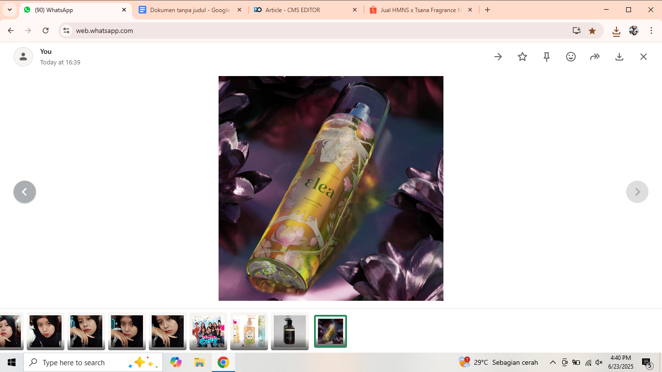Rekomendasi parfum untuk kuliah atau sekolah.