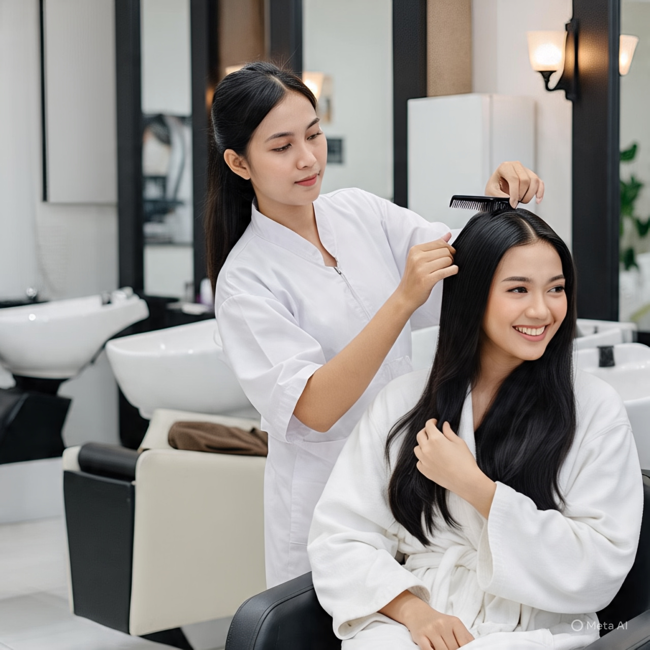 Leher gerah, rambut bercabang, atau hati galau? Bisa jadi itu sinyal harus potong rambut sekarang juga.