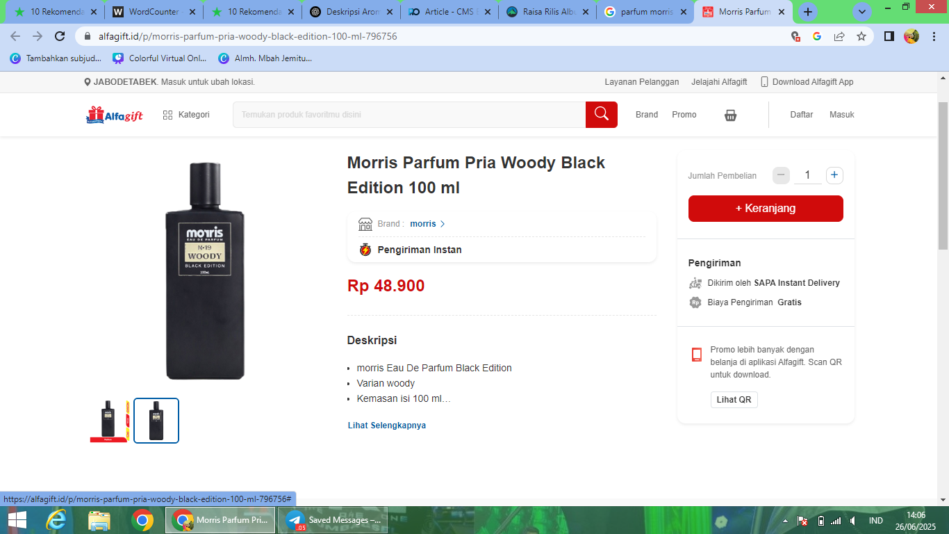 Rekomendasi parfum untuk pria remaja.