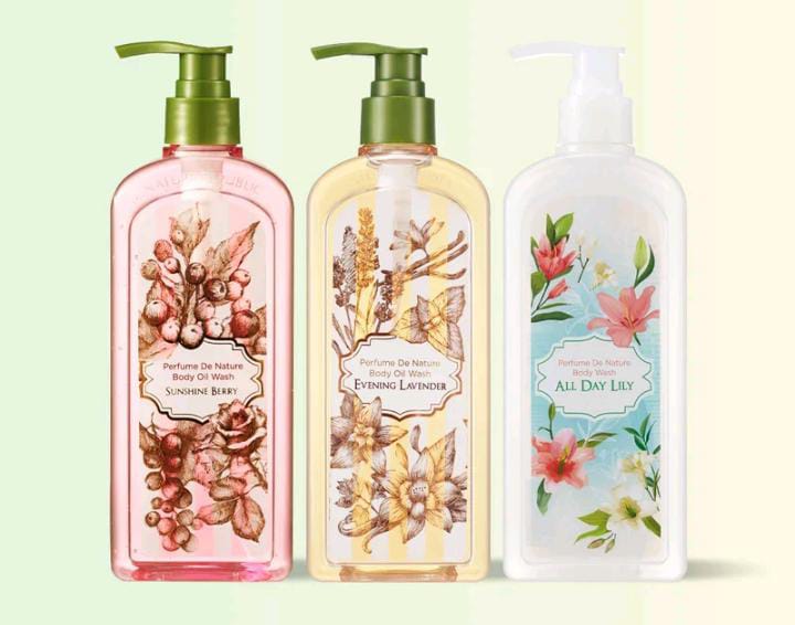 Rekomendasi sabun mandi Nature Republic Perfume De Nature Series.