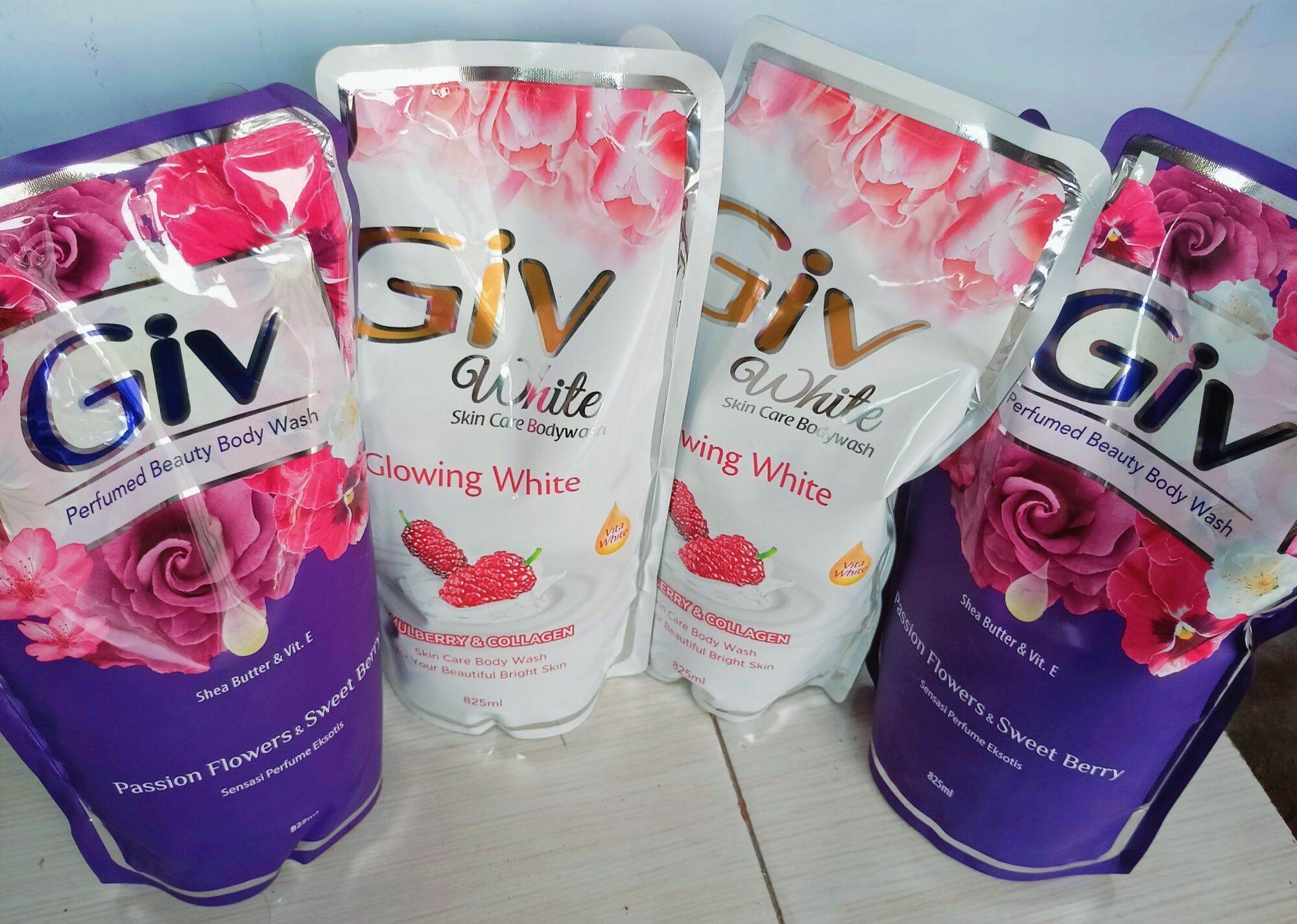 Varian Sabun Mandi GIV yang Wangi Tahan Lama dan Tetap Segar Seharian.