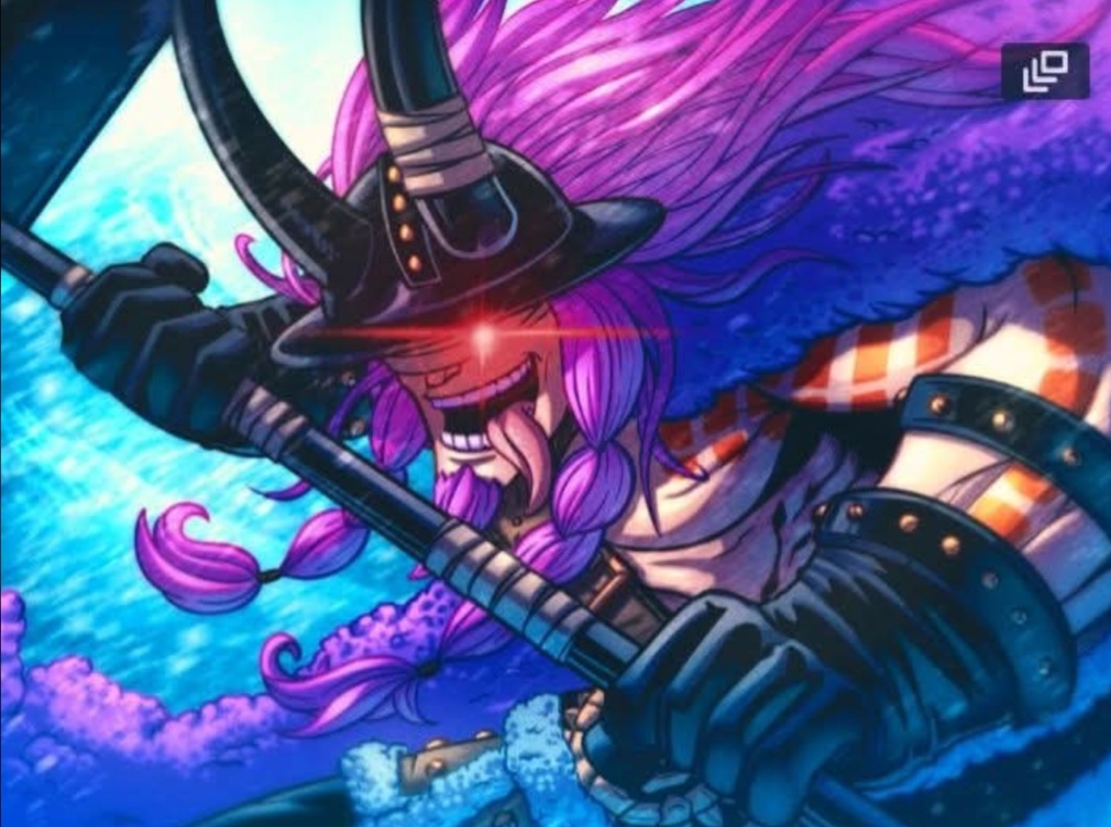 Ilustrasi Loki bisa jadi kru Topi Jerami dalam cerita One Piece.