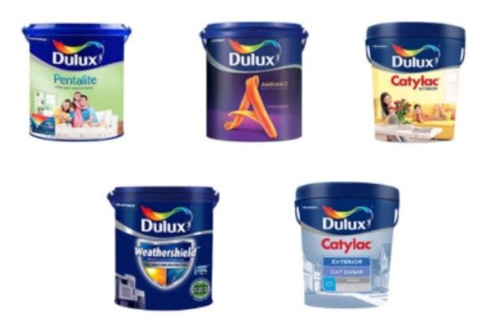 Ilustrasi cat Dulux 1 kg.