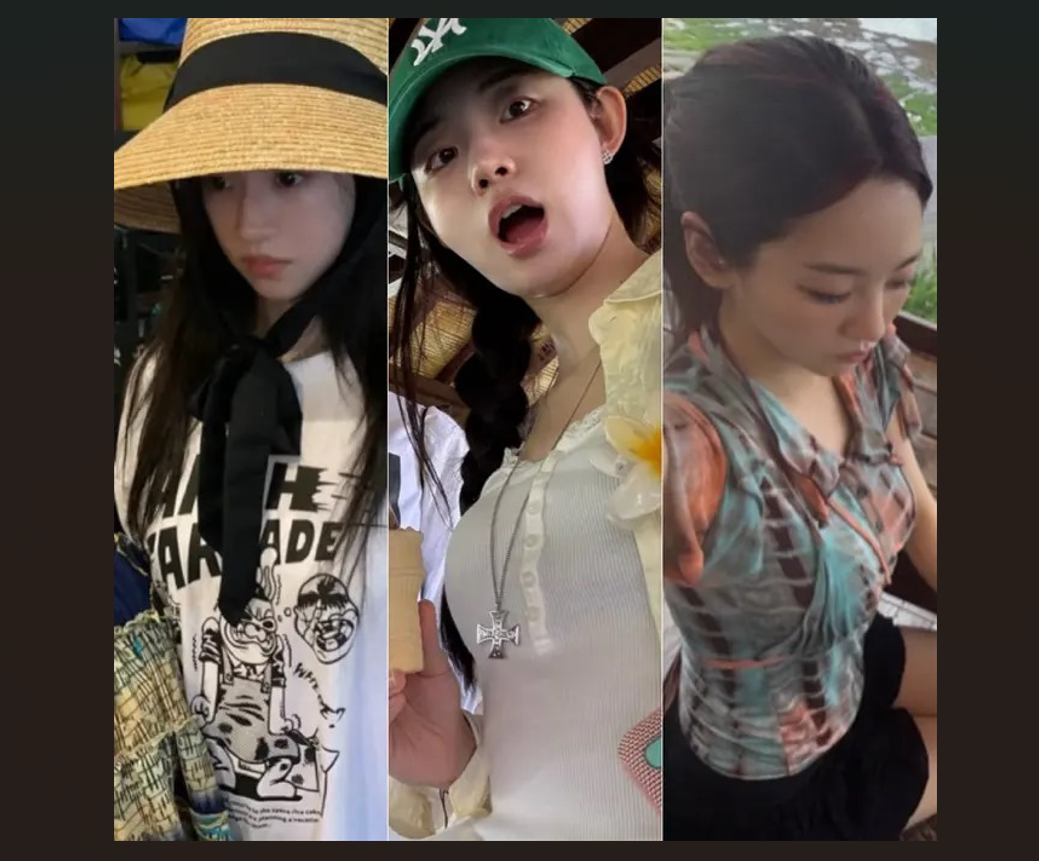 Liburan ke Bali bareng artis Korea? Cek gaya mereka yang santai tapi tetap stylish banget di musim panas ini!