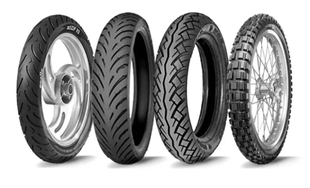 Ilustrasi perbandingan ban tubeless dan ban biasa.