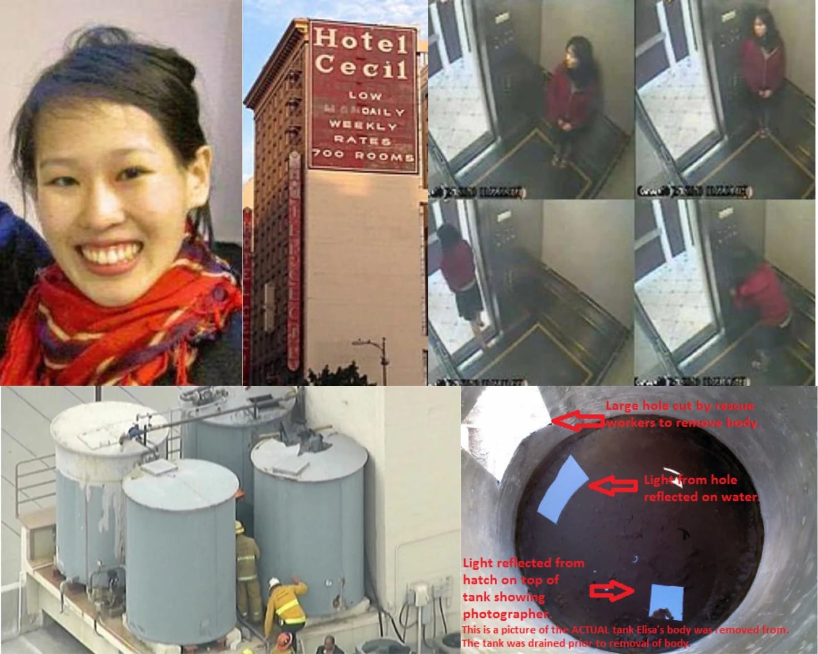 Misteri kematian Elisa Lam di Hotel Cecil.