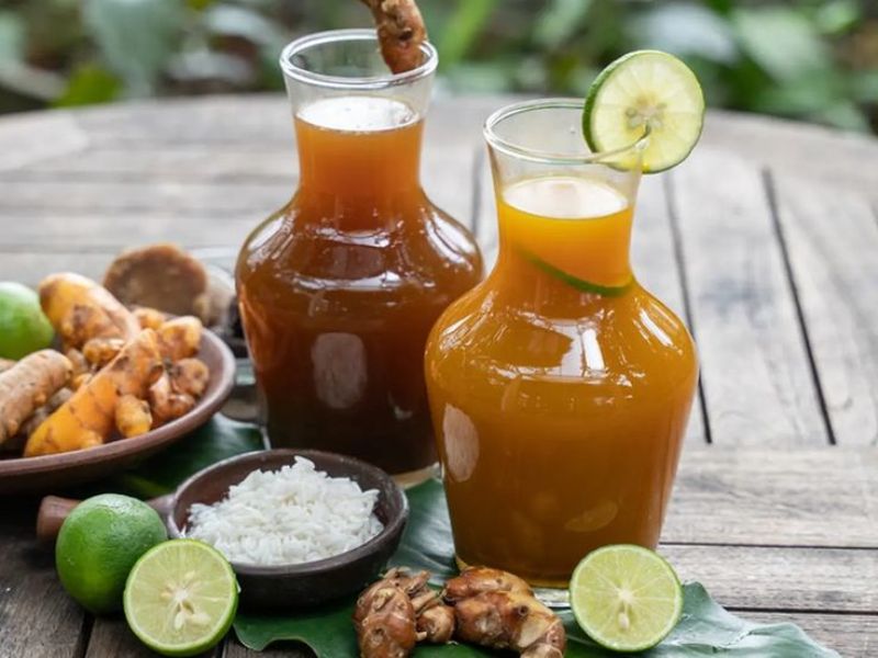 Jamu tradisional resep warisan nenek moyang.