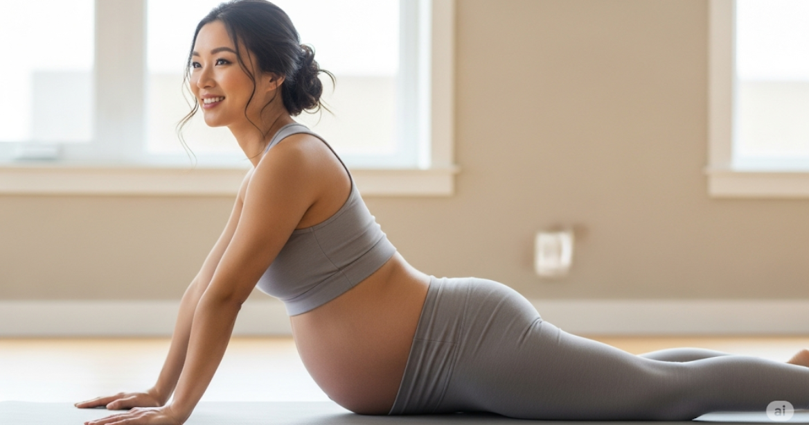 Bumil tenang, tubuh pun kuat! Yoga bantu kamu hadapi kehamilan dan persalinan lebih nyaman.