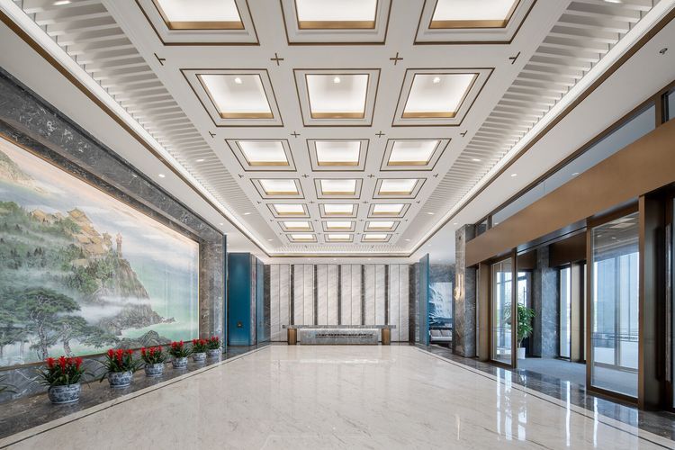 Terminal 2 Yantai Penglai Internasional Airport, China.
