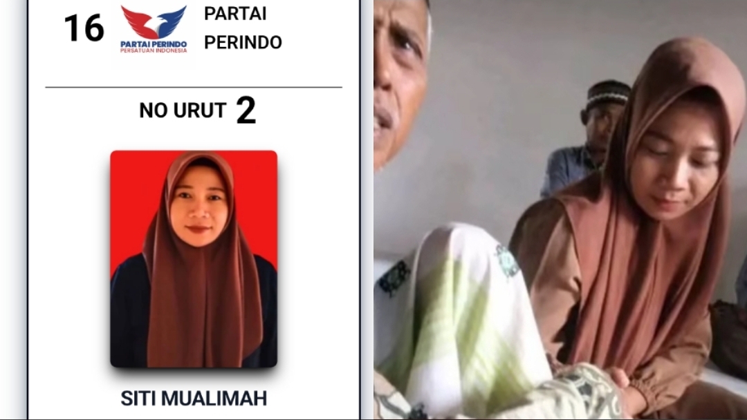 Siti Mualimah, wali murid yang tuntut guru madin Rp 25 juta diketahui caleg dari Perindo yang gagal saat pencalonan.
