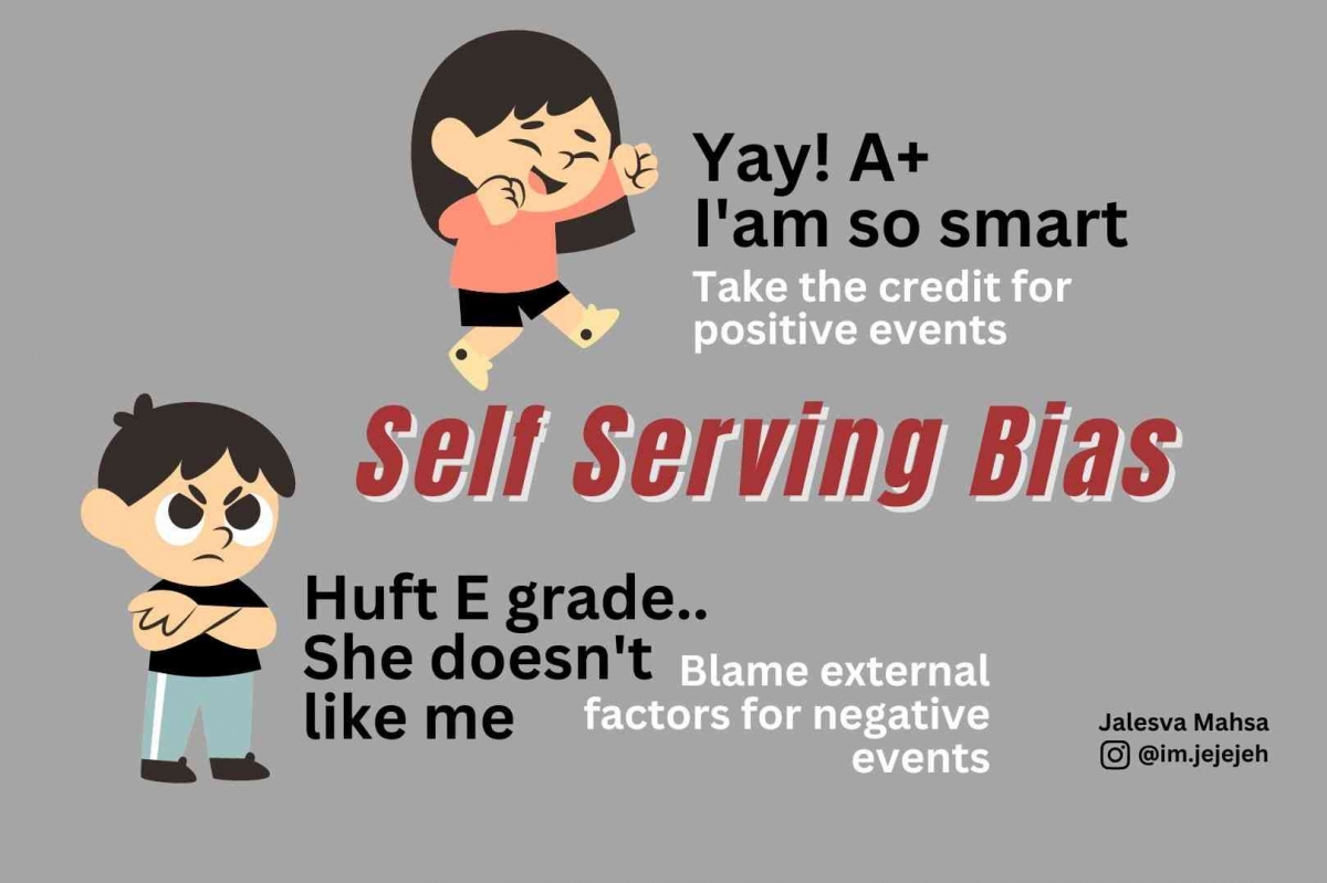 Ilustrasi Self Serving Bias