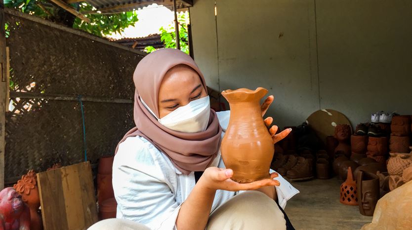 Di Kasongan, Bantul, ada tempat kece namanya MuseumKu Gerabah.