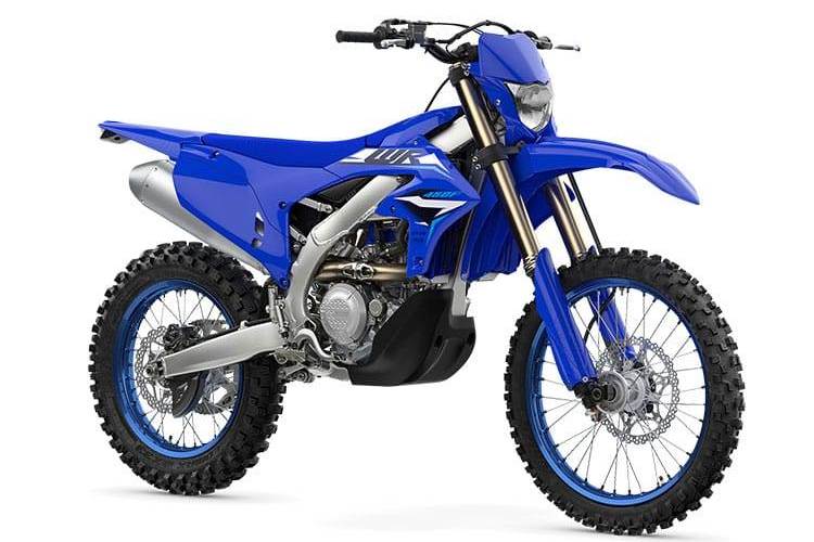 Motor trail Yamaha WR450F.