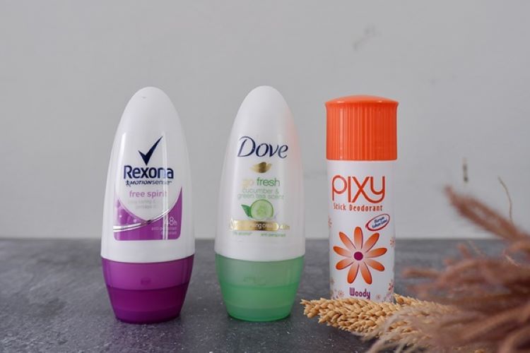 deodorant no 1 di dunia ternyata ada merek dove dan rexona.