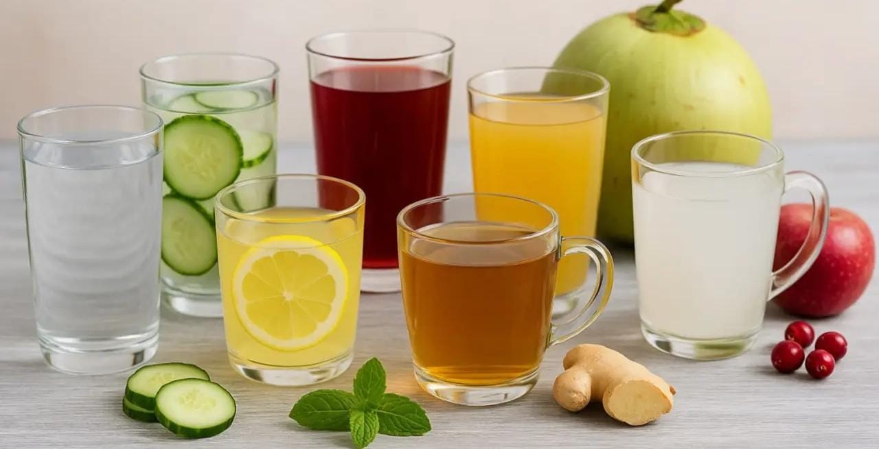 Minuman alami yang bermanfaat untuk menjaga kesehatan ginjal.