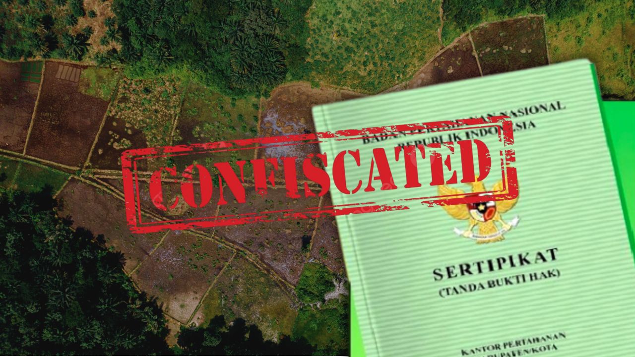 Alasan negara sita Tanah yang nganggur 2 tahun