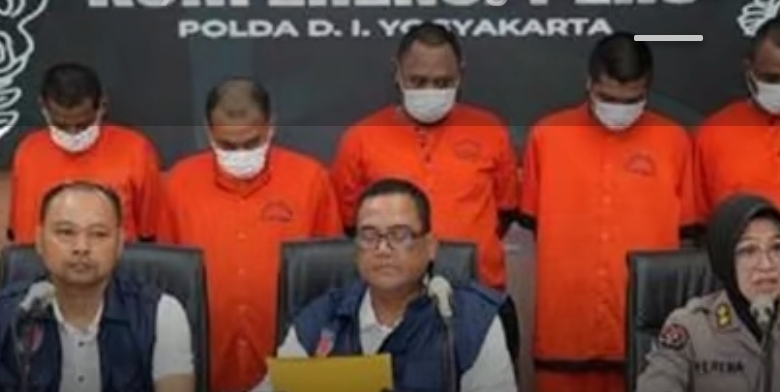 Polda DIY tetapkan pemain judol curang sebagai tersangka.