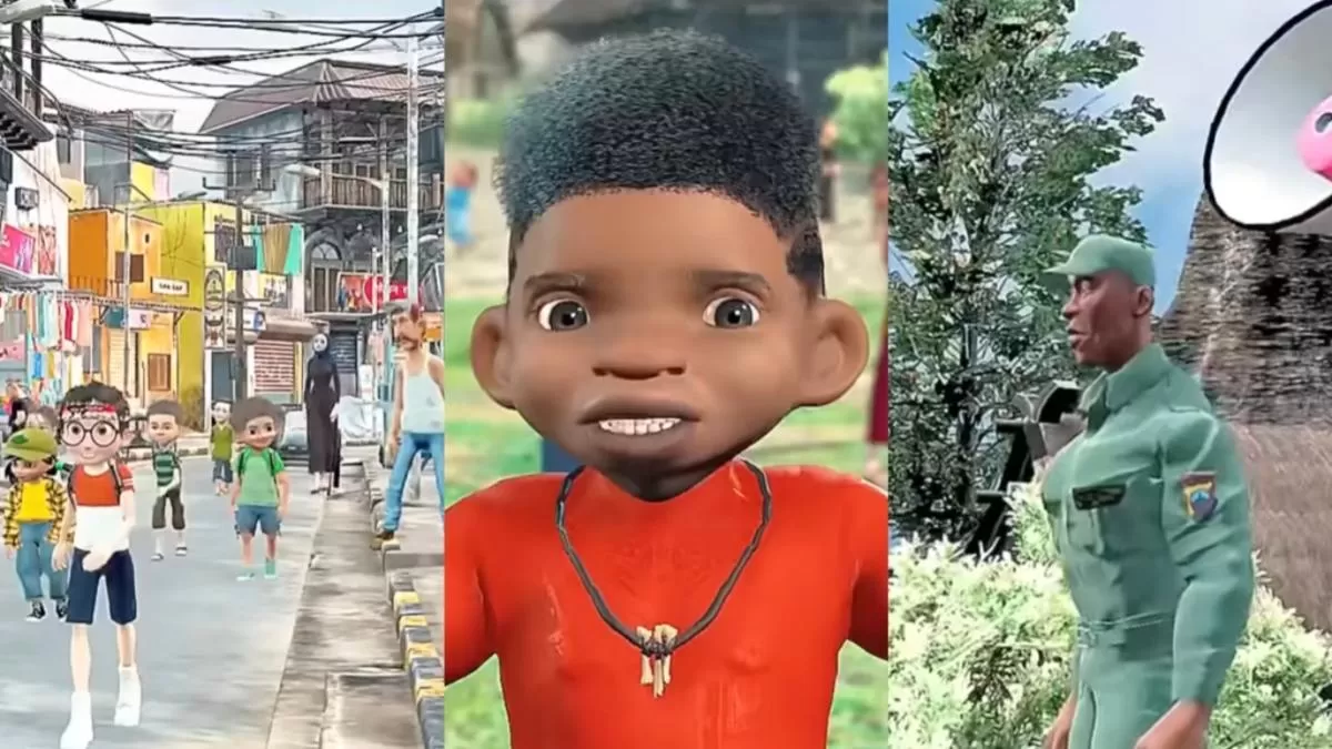 Ilustrasi Film Animasi Merah Putih One For All