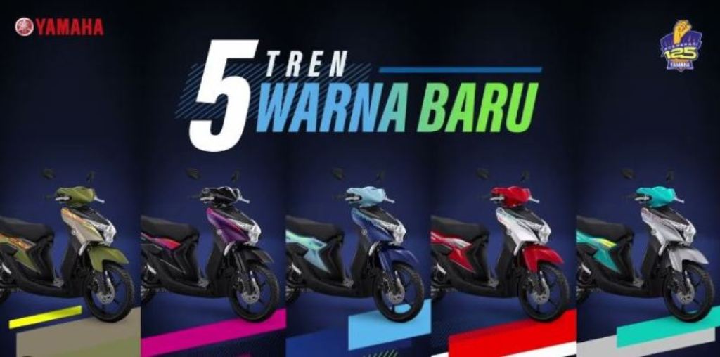 Yamaha Gear 125, salah satu rekomendasi montor untuk PNS.