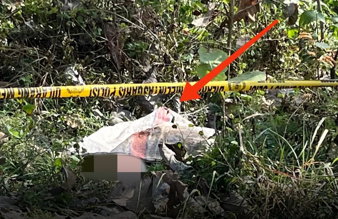 Jasad perempuan tanpa busana dengan penuh luka ditemukan warga di Desa/Kec. Sampung, Ponorogo.