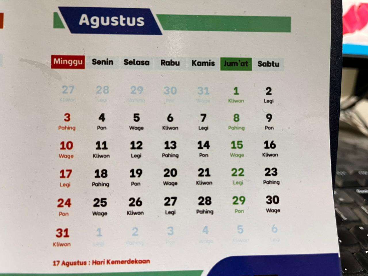 18 agustus cuti bersama?